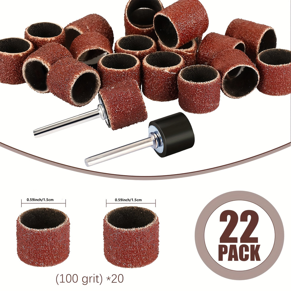 22 Spare drums kit
