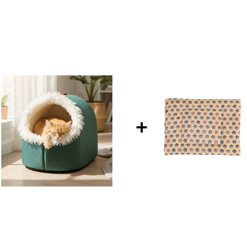 Warm Cave Bed for Cats and Small Dogs | Better Pet & Co