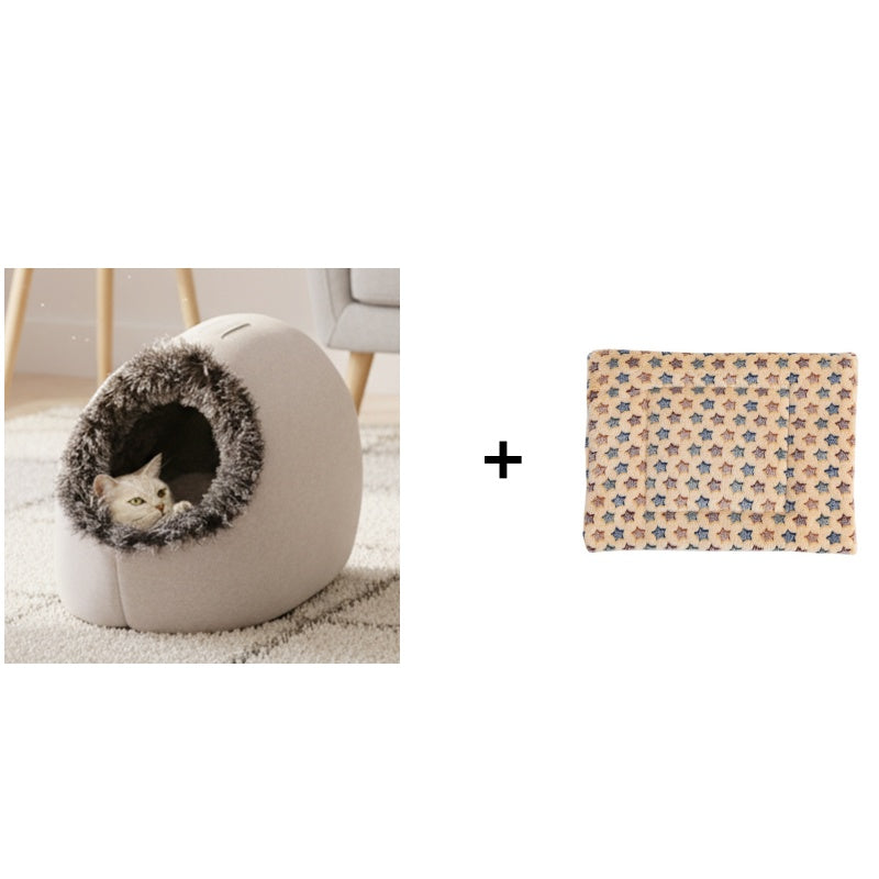 Warm Cave Bed for Cats and Small Dogs | Better Pet & Co