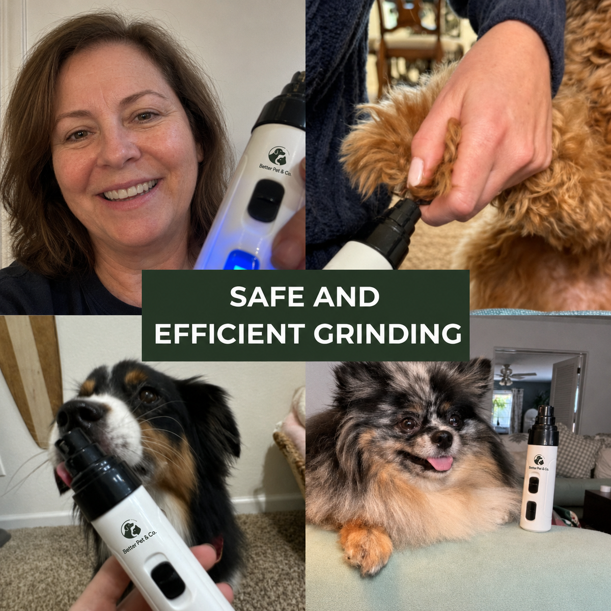 Silent Groom Pro — Quiet Pet Nail Grinder for Dogs & Cats | Better Pet & Co