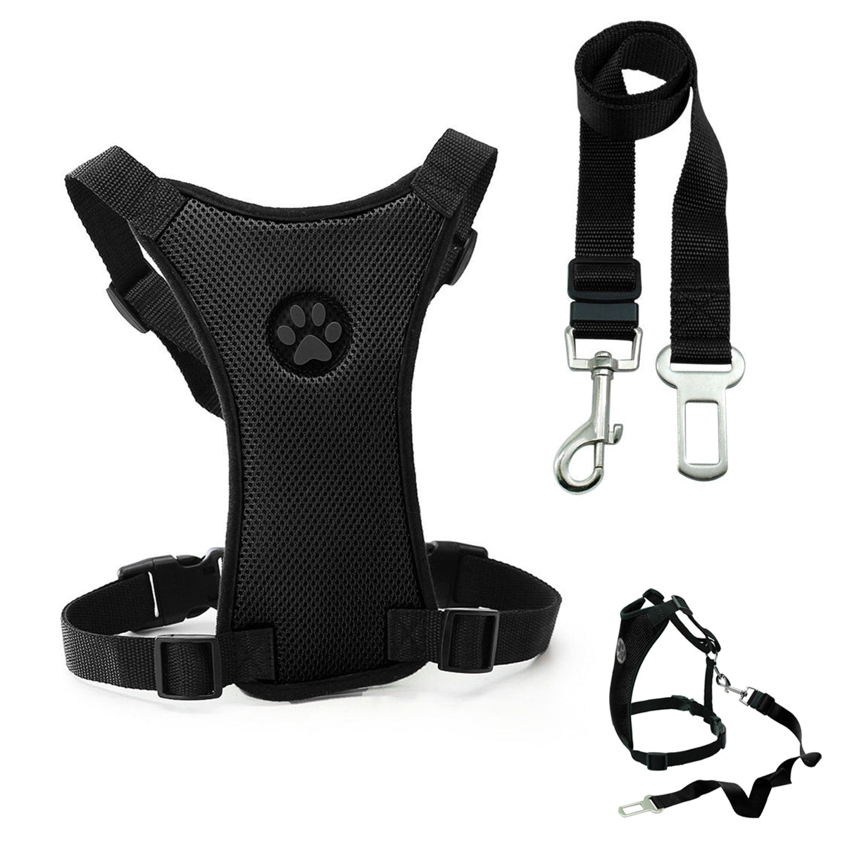 Dog Car Harness and Seat Belt Tether for Large Dogs | Better Pet & Co