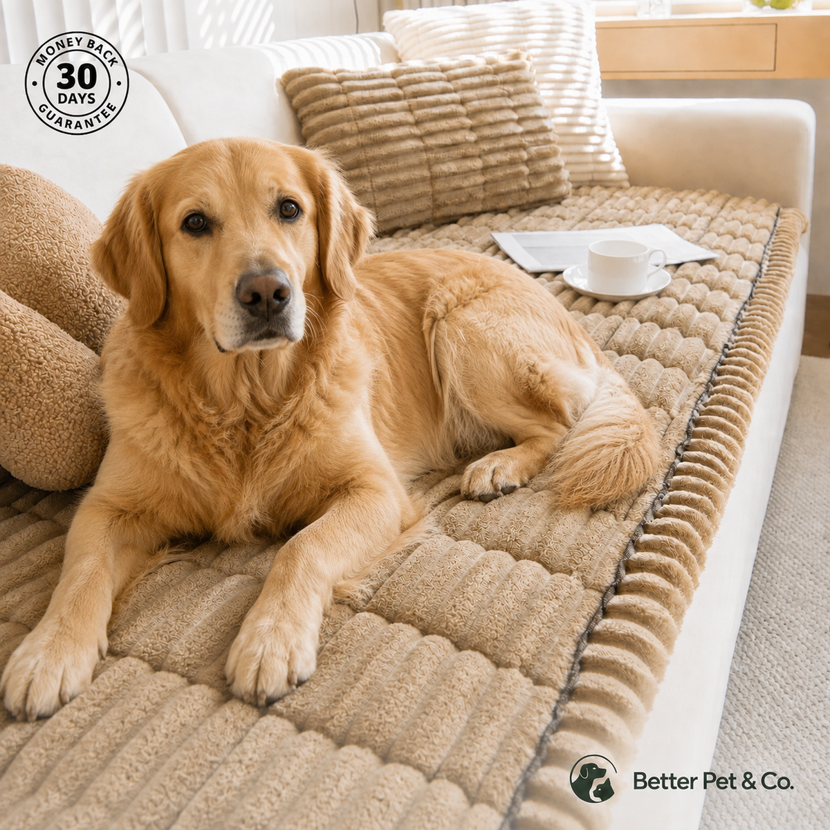 Quilted Couch Cover for Dogs and Cats | Better Pet & Co