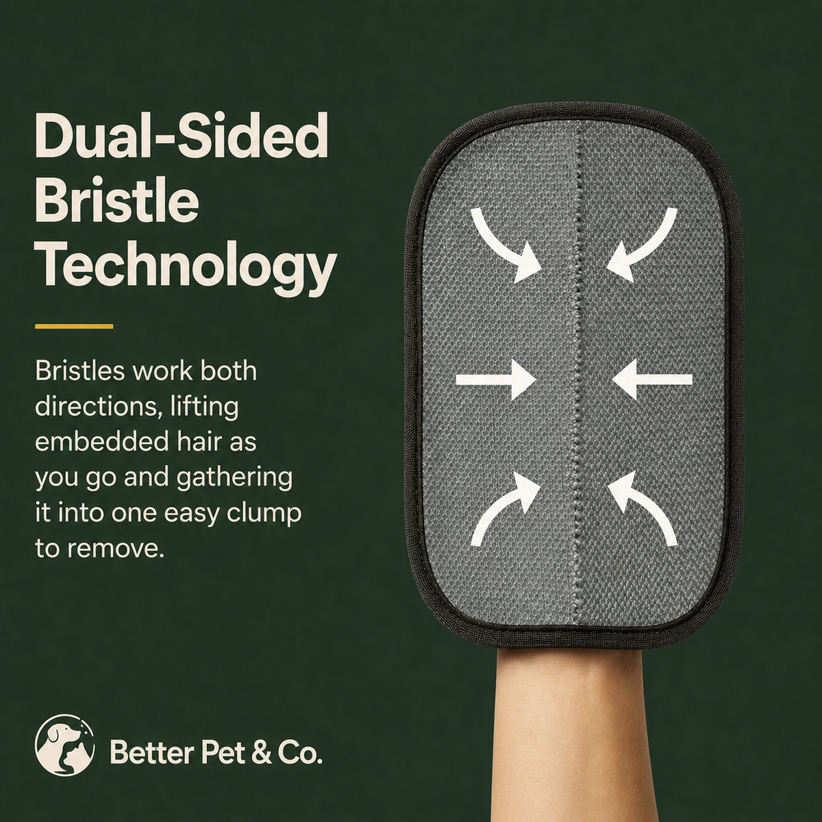 Reusable Pet Hair Remover for Furniture and Car Seats | Better Pet & Co